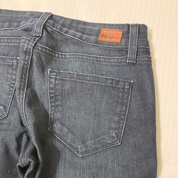 PAIGE | Women’s Denim Dark Wash Bootcut Jeans - Picture 5 of 13